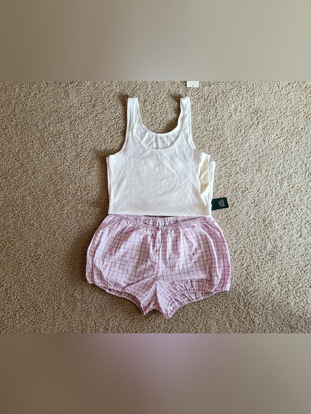 Target Women's Pajama Top & Shorts Set - Picture 1 of 6